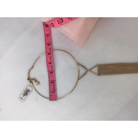 Iandry Fashion Matchstick Collar Necklace Gold Tone - Picture 8 of 10